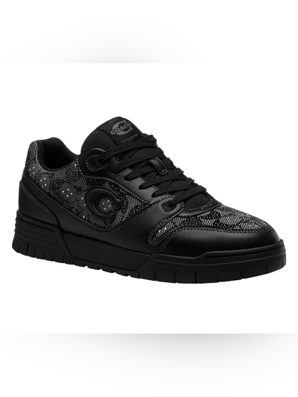 Coach Crystal Signature Jacquard Soho Sneakers